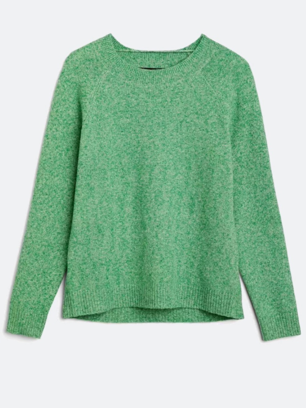 Vero Moda Heathered Mint Green Crewneck Sweater